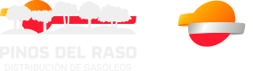 Logotipo de Pinos del Raso y el de Repsol